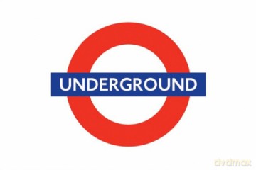 Londyn Metro (logo) [PLAKAT]