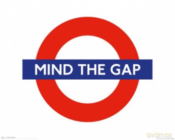 Londyn Metro (Mind The Gap) [PLAKAT]