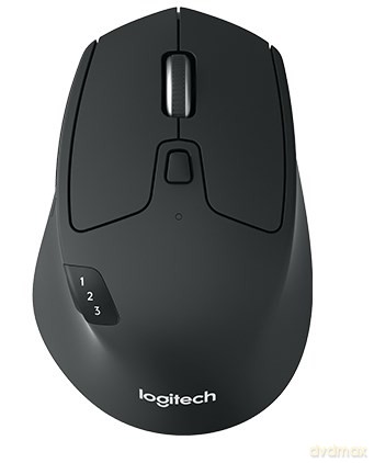 Logitech - M720 Triathlon Bluetooth Optical Black