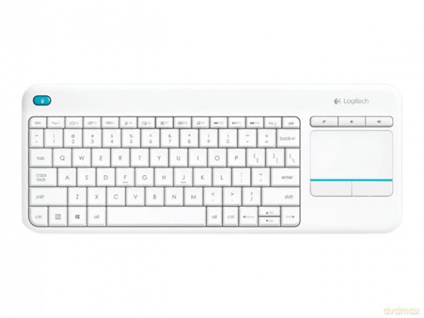 Logitech Wireless Touch Keyboard K400 Plus white (Pan Nordic)