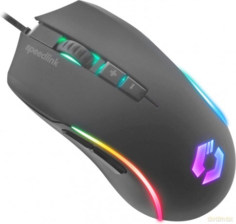 Speedlink - ZAVOS Gaming Mouse, rubber-black