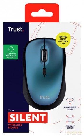 Trust Yvi+ Wireless Mouse Eco Blue