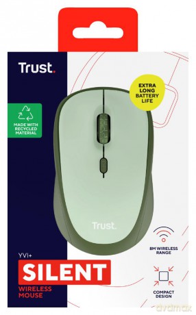 Trust Yvi+ Wireless Mouse Eco Green