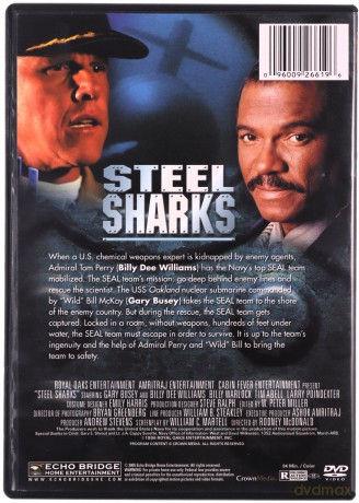 Steel Sharks (Stalowe rekiny) [DVD]