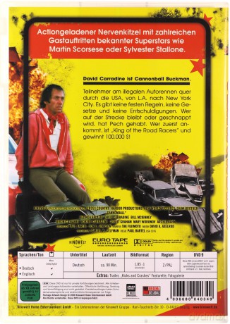 Cannonball! (Wyścig gumowej kuli) [DVD]