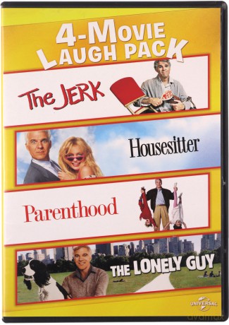 The Jerk / Housesitter / Parenthood / The Lonely Guy (Szajbus / Dzika lokatorka / Spokojnie, tatuśku / Samotny facet) [4DVD]