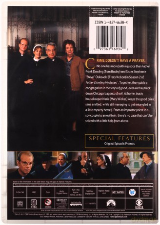 Father Dowling Mysteries: Season 2 (Detektyw w sutannie) [3DVD]