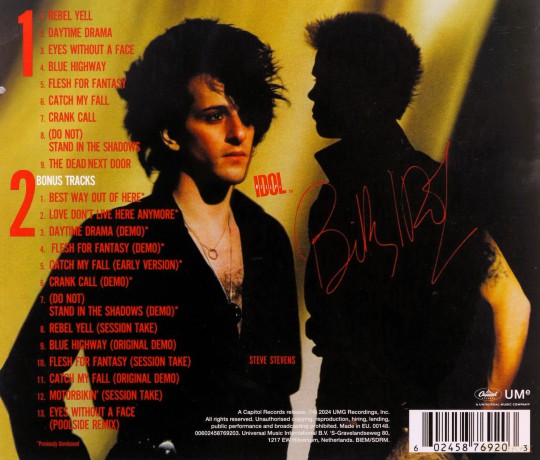 Billy Idol: Rebel Yell [2CD]