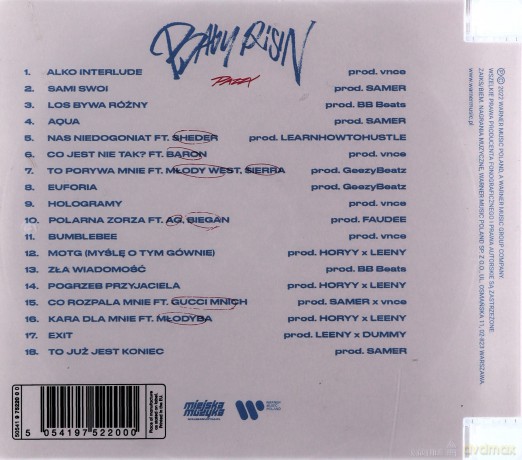 Pazzy: Baby Risin [CD]