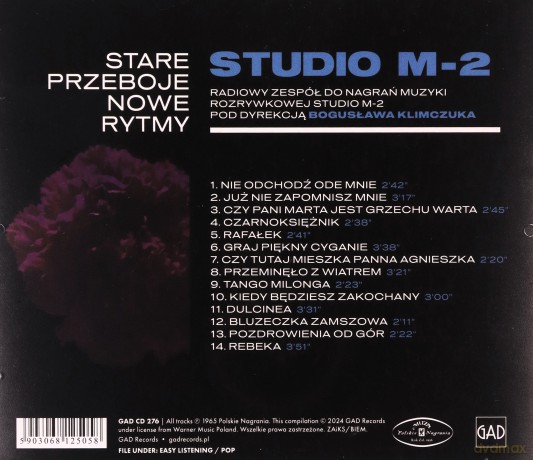 Studio M-2: Stare Przeboje - Nowe Rytmy [CD]