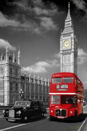 Londyn (Piccadilly Bus And Taxi) [PLAKAT]