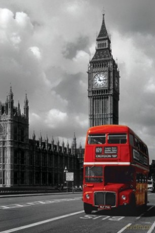 Londyn (Red Bus) [PLAKAT]