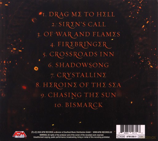 Alterium: Of War And Flames (digipack) [CD]