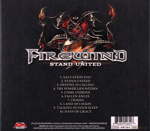 Firewind: Stand United (digipack) [CD]