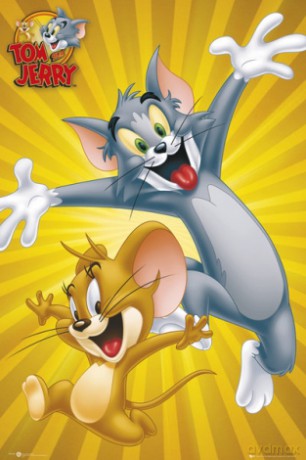 Looney Tunes Tom I Jerry [PLAKAT]