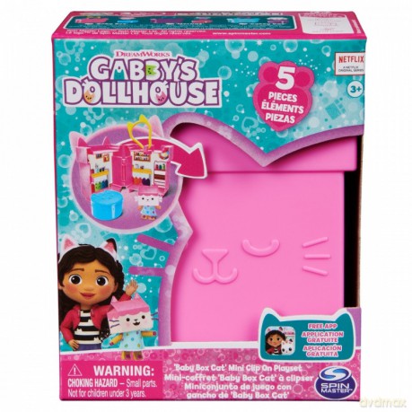Zestaw figurek Koci Domek Gabi Modne Klipsy Baby Box [FIGURKA]
