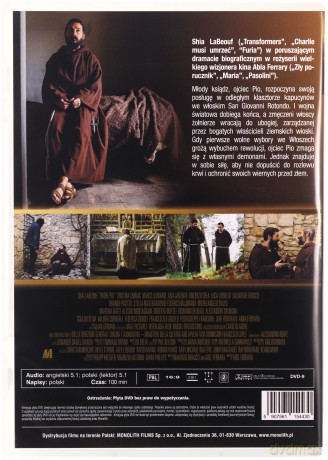 Ojciec Pio [DVD]