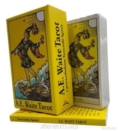 A.E. Waite Tarot z przewodnikiem - Arthur Edward Waite, Tarocistka Agiatis [KSIĄŻKA]