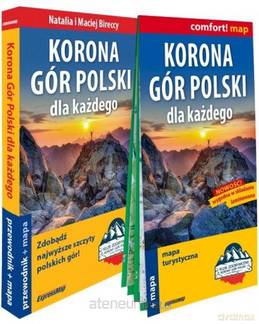 Comfort! map Korona Gór Polski 3w1 - Natalia i Maciej Bireccy [KSIĄŻKA]