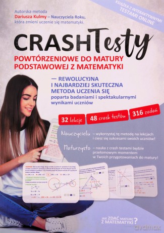 Crash Testy powtórzeniowe do matury podstawowej - Dariusz Kulma [KSIĄŻKA]