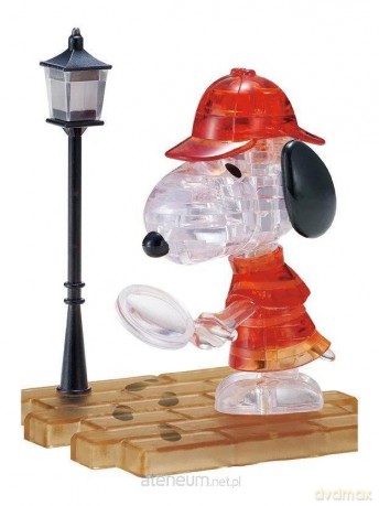 Crystal puzzle Snoopy detektyw [PUZZLE]