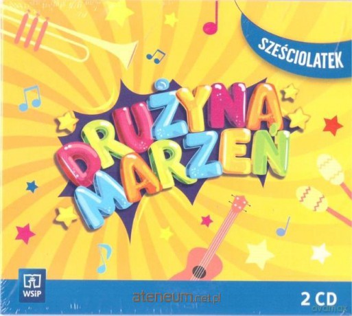 Drużyna marzeń Sześciolatek.2 płyty CD