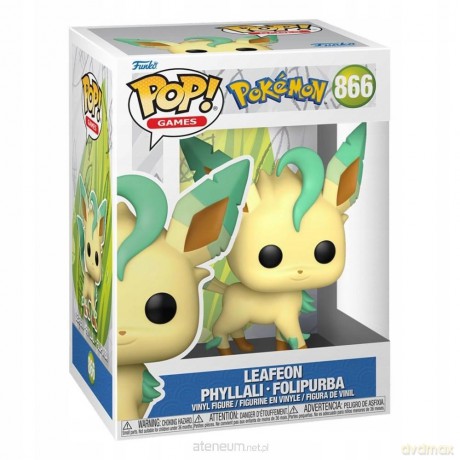Funko Figurka POP Games: Pokemon - Leafeon [FIGURKA]