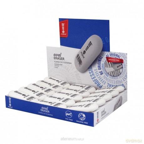 Gumka do mazania Oval biała (30szt)