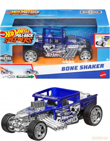 Hot Wheels Pojazd z napędem pull-back HPR71