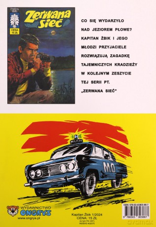 Kapitan Żbik (Tom 45) W potrzasku cz.3 - Władysław Krupka, Jerzy Wróblewski [KOMIKS]
