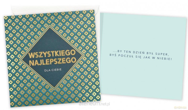 Karnet Wszytskiego najlepszego (męskie) [GADZET]