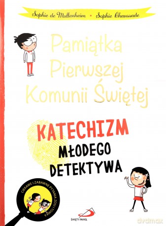 Katechizm młodego detektywa (obwoluta I Komunia) - Sophie de Mullenheim, Sophie Chaussade [KSIĄŻKA]