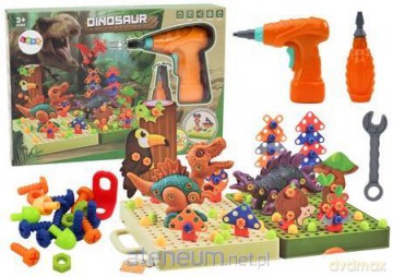 Klocki konstrukcyjne do skręcania z wiertarką Dino [KLOCKI]