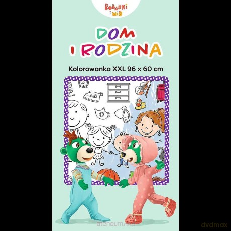 Kolorowanka XXL. Dom i rodzina [KSIĄŻKA]