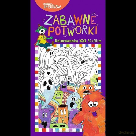 Kolorowanka XXL. Zabawne potworki [KSIĄŻKA]