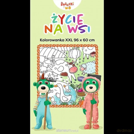 Kolorowanka XXL. Życie na wsi [KSIĄŻKA]