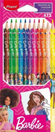 Kredki Barbie 12szt