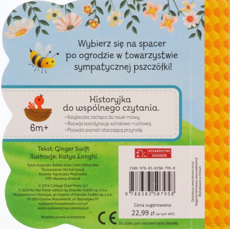 Książeczka z okienkami. W ogrodzie - Ginger Swift [KSIĄŻKA]