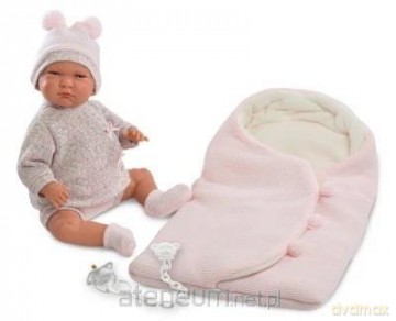 Lalka bobas Lala w torbie 42cm