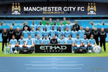 Manchester City Team Photo 12/13 [PLAKAT]