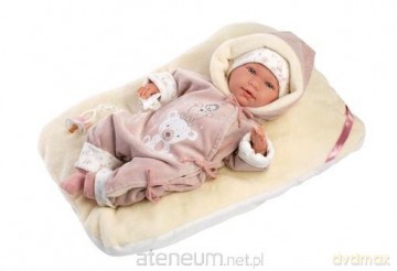 Lalka bobas Mimi z podusią rogal 42cm