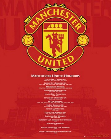 Manchester United (Honours) [PLAKAT]