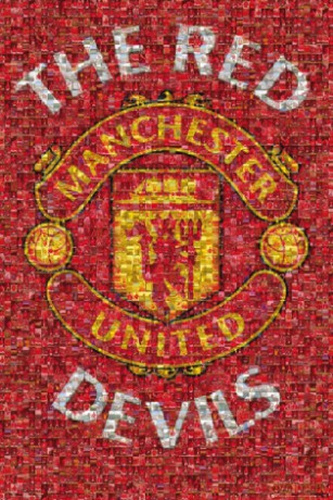 Manchester United (Mozaika) [PLAKAT]