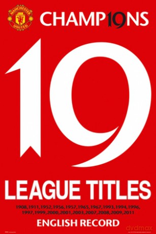 Manchester United 19 Titles [PLAKAT]