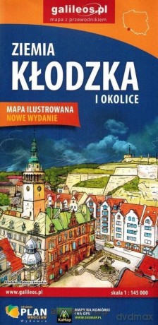 Mapa - Ziemia Kłodzka i okolice 1:450 000