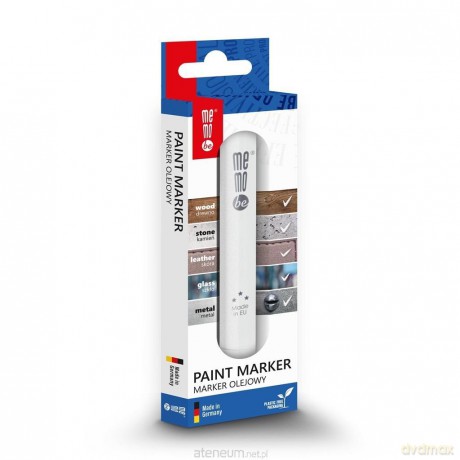 Marker olejny MM301 2-4mm biały