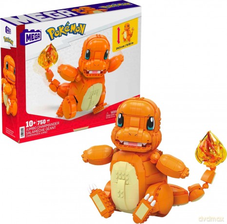 Mega Pokemon Duży Charmander HHL13 [KLOCKI]
