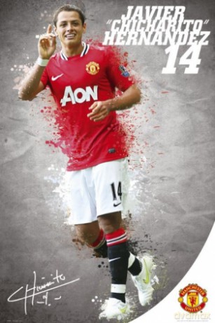 Manchester United Javier Hernandez 11/12 [PLAKAT]