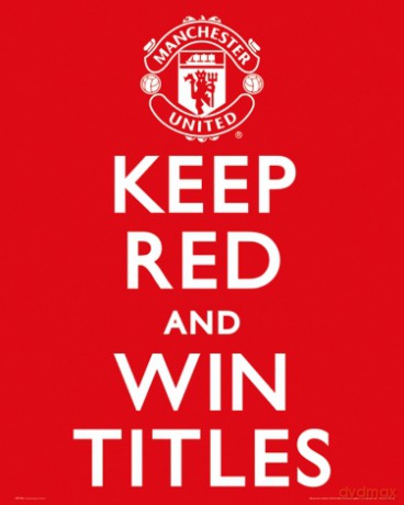 Manchester United Keep Red [PLAKAT]