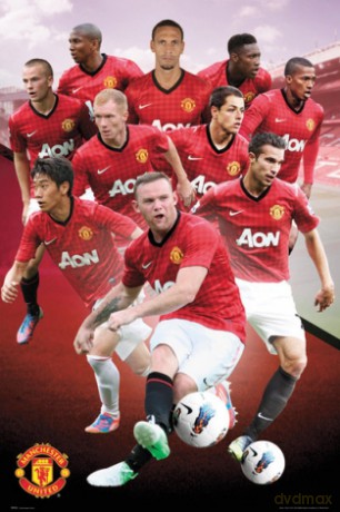 Manchester United Players 12/13 [PLAKAT]